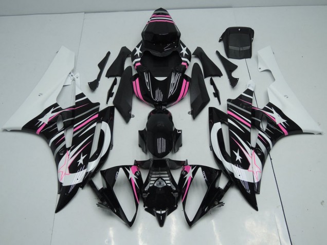 Yamaha R6 06-07 Verkleidungen - Rosa Stern