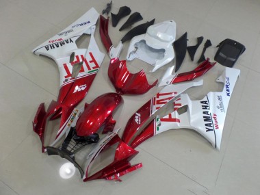 Yamaha R6 06-07 Verkleidungen - Rot Fiat