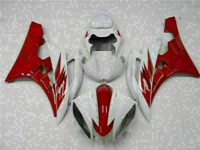 Yamaha R6 06-07 Verkleidungen - Rot Weiß Yamaha R6 06-07 Verkleidungen - Rot Weiß