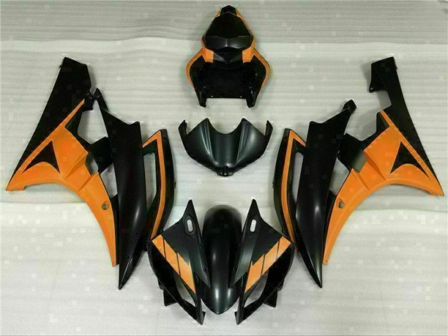 Yamaha R6 06-07 Verkleidungen - Schwarz Orange Yamaha R6 06-07 Verkleidungen - Schwarz Orange