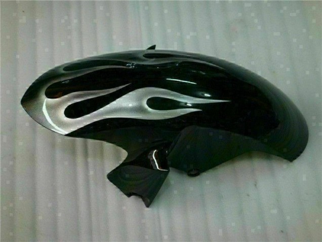 Yamaha R6 06-07 Verkleidungen - Silber Flamme Schwarz Yamaha R6 06-07 Verkleidungen - Silber Flamme Schwarz