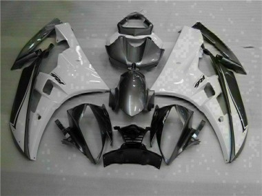 Yamaha R6 06-07 Verkleidungen - Weiß Silber