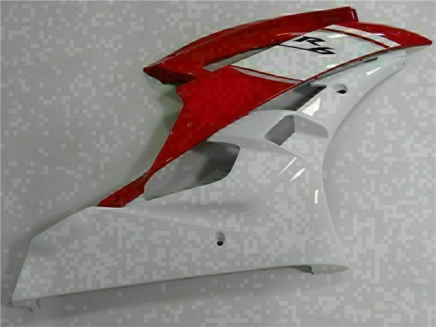 Yamaha R6 06-07 VollVerkleidungen & Plastik - Rot Weiß