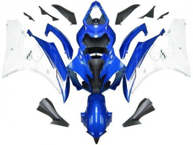 Yamaha R6 06-07 Vollverkleidung - Blau Weiß