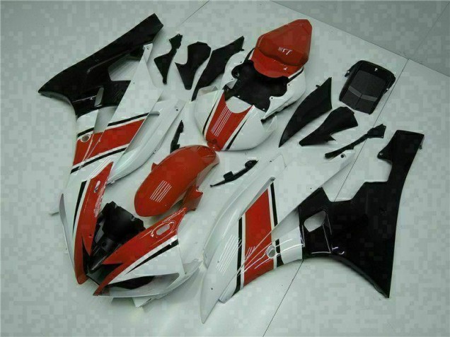 Yamaha R6 06-07 Vollverkleidung - Rot Weiß Yamaha R6 06-07 Vollverkleidung - Rot Weiß