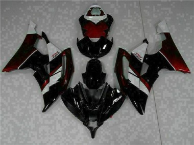Yamaha R6 08-16 Motorrad Vollverkleidung - Schwarz