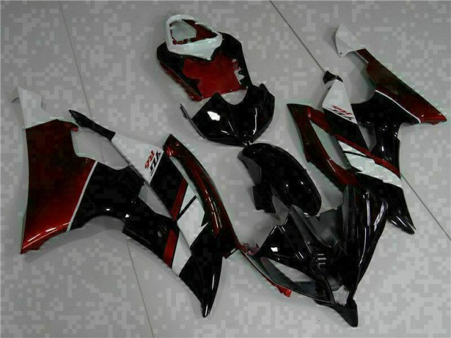 Yamaha R6 08-16 Motorrad Vollverkleidung - Schwarz Yamaha R6 08-16 Motorrad Vollverkleidung - Schwarz