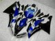 Yamaha R6 08-16 Verkleidung - Blau Schwarz