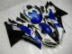Yamaha R6 08-16 Verkleidung - Blau Schwarz