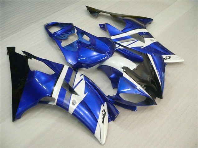 Yamaha R6 08-16 Verkleidung - Blau Weiß Schwarz
