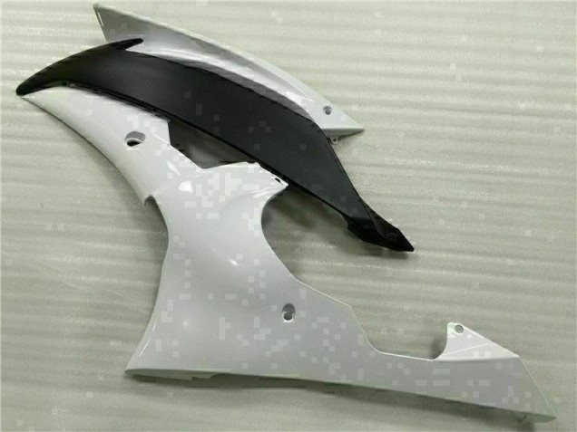 Yamaha R6 08-16 Verkleidung & Plastik - Weiß Schwarz
