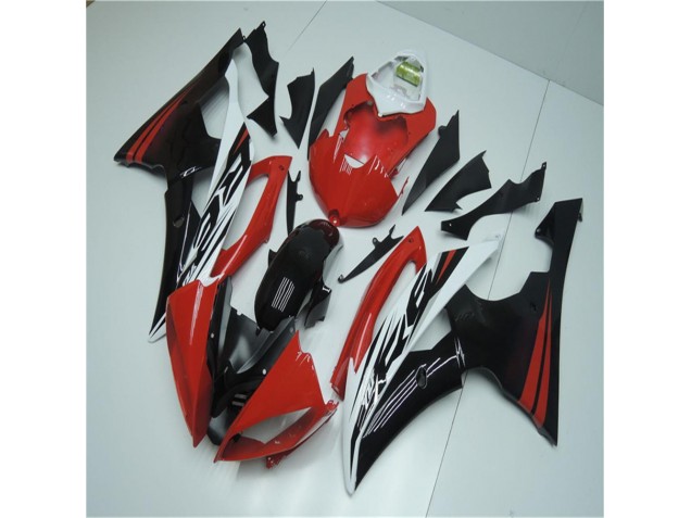 Yamaha R6 08-16 Verkleidung - Rot Weiß