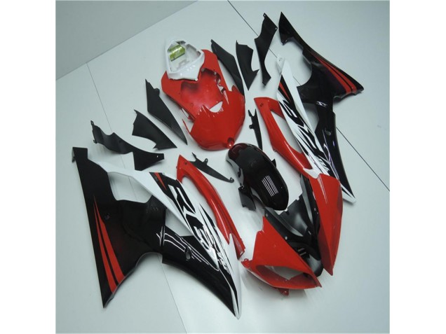 Yamaha R6 08-16 Verkleidung - Rot Weiß