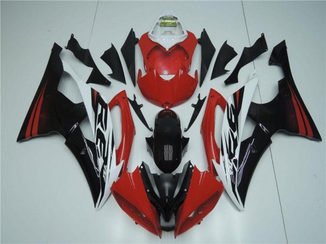 Yamaha R6 08-16 Verkleidung - Rot Weiß