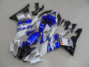 Yamaha R6 08-16 Verkleidungen - Blau Blau Weiß ENEOS