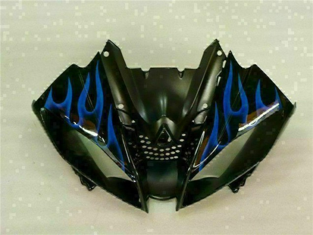 Yamaha R6 08-16 Verkleidungen - Blau Flamme Schwarz
