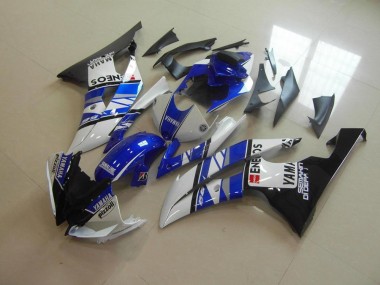 Yamaha R6 08-16 Verkleidungen - Blau Weiß Blau Weiß ENEOS