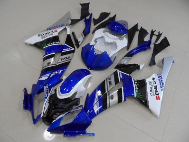 Yamaha R6 08-16 Verkleidungen - Blau Weiß ENEOS