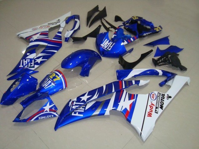 Yamaha R6 08-16 Verkleidungen - Blau Weiß Fiat 27 Rot Wudy Yamaha R6 08-16 Verkleidungen - Blau Weiß Fiat 27 Rot Wudy