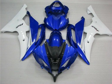 Yamaha R6 08-16 Verkleidungen - Blau Weiß Schwarz