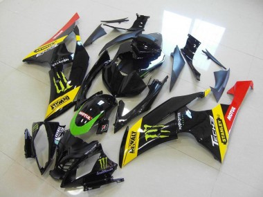 Yamaha R6 08-16 Verkleidungen - Gelb Monster