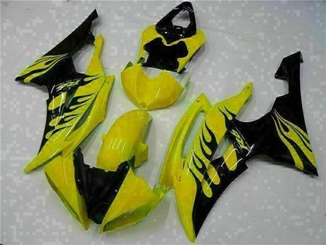 Yamaha R6 08-16 Verkleidungen - Gelb Schwarz Yamaha R6 08-16 Verkleidungen - Gelb Schwarz