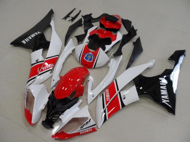 Yamaha R6 08-16 Verkleidungen Komplett Sets - Rot Weiß Schwarz Yamaha R6 08-16 Verkleidungen Komplett Sets - Rot Weiß Schwarz