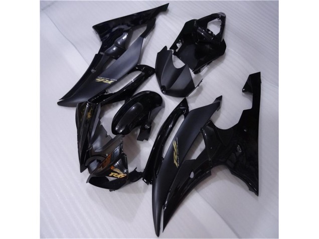 Yamaha R6 08-16 Verkleidungen - Matt schwarz Glänzend Yamaha R6 08-16 Verkleidungen - Matt schwarz Glänzend