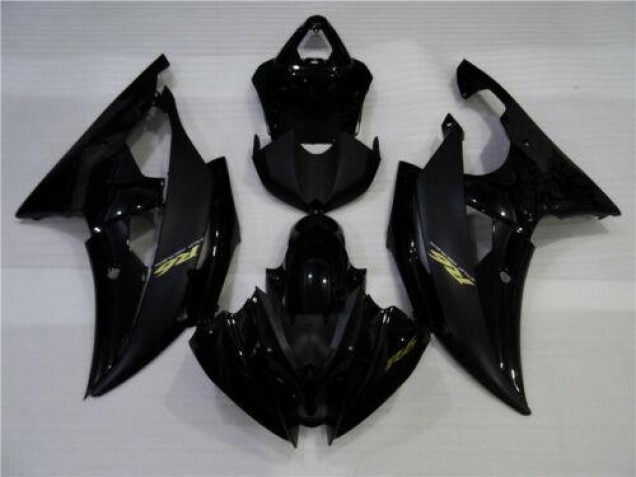 Yamaha R6 08-16 Verkleidungen - Matt schwarz Glänzend Yamaha R6 08-16 Verkleidungen - Matt schwarz Glänzend