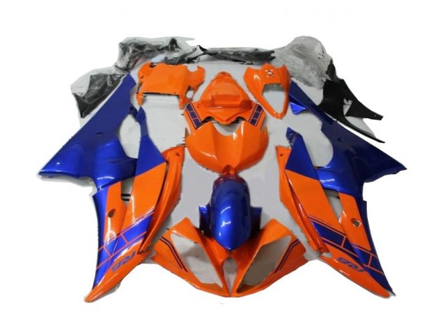 Yamaha R6 08-16 Verkleidungen - Orange Blau Yamaha R6 08-16 Verkleidungen - Orange Blau
