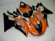 Yamaha R6 08-16 Verkleidungen - Orange Schwarz