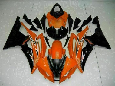 Yamaha R6 08-16 Verkleidungen - Orange Schwarz