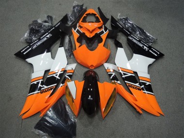 Yamaha R6 08-16 Verkleidungen - Orange Schwarz Motul