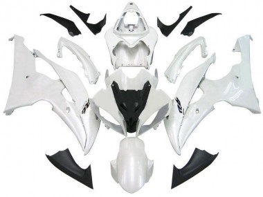 Yamaha R6 08-16 Verkleidungen - Perl Weiß R6
