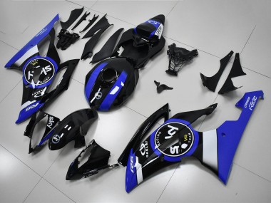 Yamaha R6 08-16 Verkleidungen & Plastik - Blau Schwarz