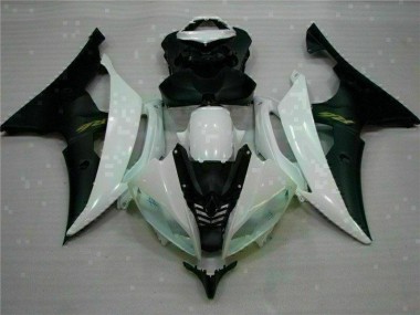 Yamaha R6 08-16 Verkleidungen & Plastik - Weiß Schwarz