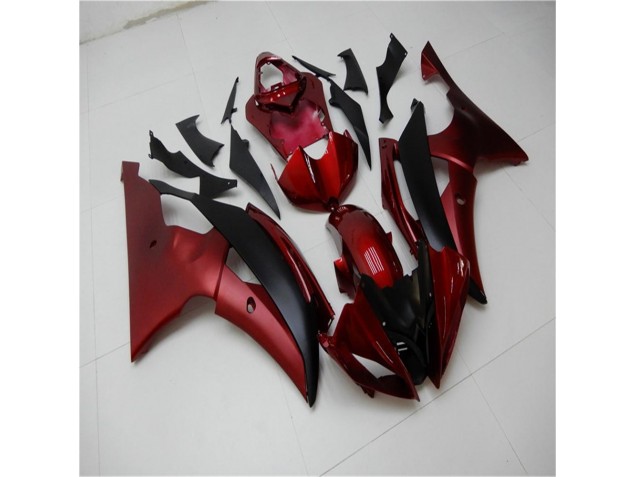 Yamaha R6 08-16 Verkleidungen - Rot Schwarz Yamaha R6 08-16 Verkleidungen - Rot Schwarz