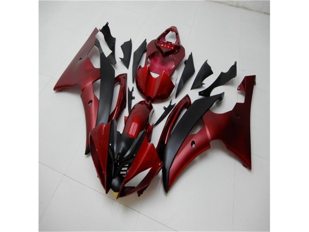 Yamaha R6 08-16 Verkleidungen - Rot Schwarz Yamaha R6 08-16 Verkleidungen - Rot Schwarz