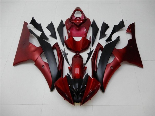 Yamaha R6 08-16 Verkleidungen - Rot Schwarz Yamaha R6 08-16 Verkleidungen - Rot Schwarz