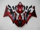 Yamaha R6 08-16 Verkleidungen - Rot Schwarz Yamaha R6 08-16 Verkleidungen - Rot Schwarz