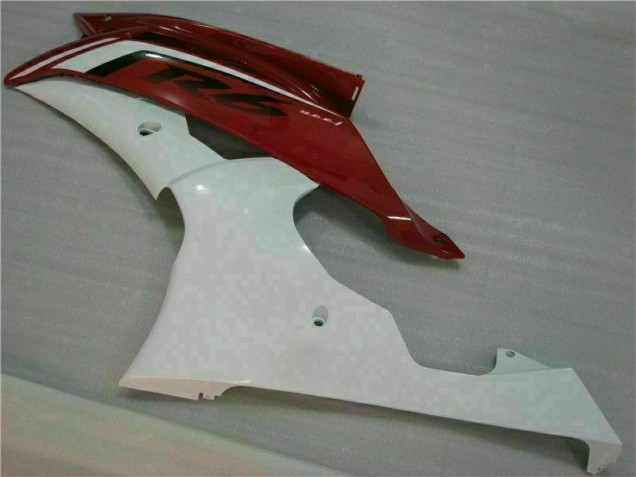 Yamaha R6 08-16 Verkleidungen - Rot Weiß Yamaha R6 08-16 Verkleidungen - Rot Weiß