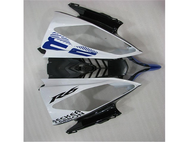 Yamaha R6 08-16 Verkleidungen - Weiß Blau Schwarz Yamaha R6 08-16 Verkleidungen - Weiß Blau Schwarz