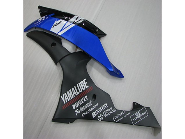 Yamaha R6 08-16 Verkleidungen - Weiß Blau Schwarz Yamaha R6 08-16 Verkleidungen - Weiß Blau Schwarz