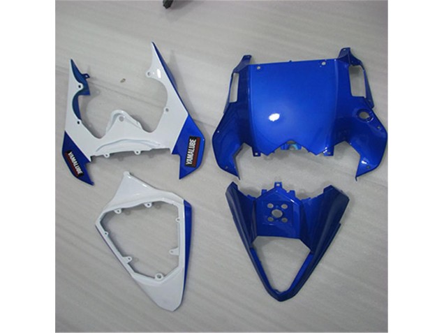 Yamaha R6 08-16 Verkleidungen - Weiß Blau Schwarz Yamaha R6 08-16 Verkleidungen - Weiß Blau Schwarz