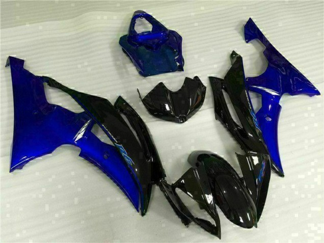 Yamaha R6 08-16 Vollverkleidung - Blau Schwarz