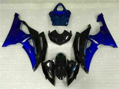 Yamaha R6 08-16 Vollverkleidung - Blau Schwarz