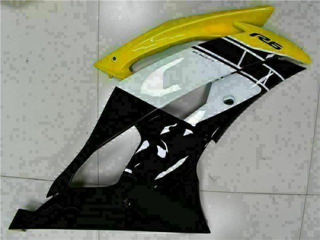 Yamaha R6 08-16 Vollverkleidung - Gelb Schwarz