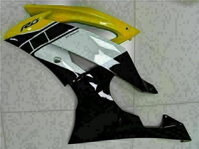 Yamaha R6 08-16 Vollverkleidung - Gelb Schwarz