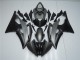 Yamaha R6 08-16 Vollverkleidung - Grau Schwarz