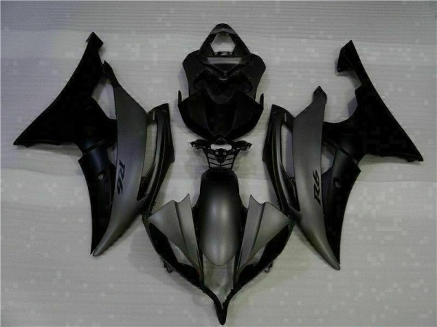 Yamaha R6 08-16 Vollverkleidung - Matt Schwarz Yamaha R6 08-16 Vollverkleidung - Matt Schwarz